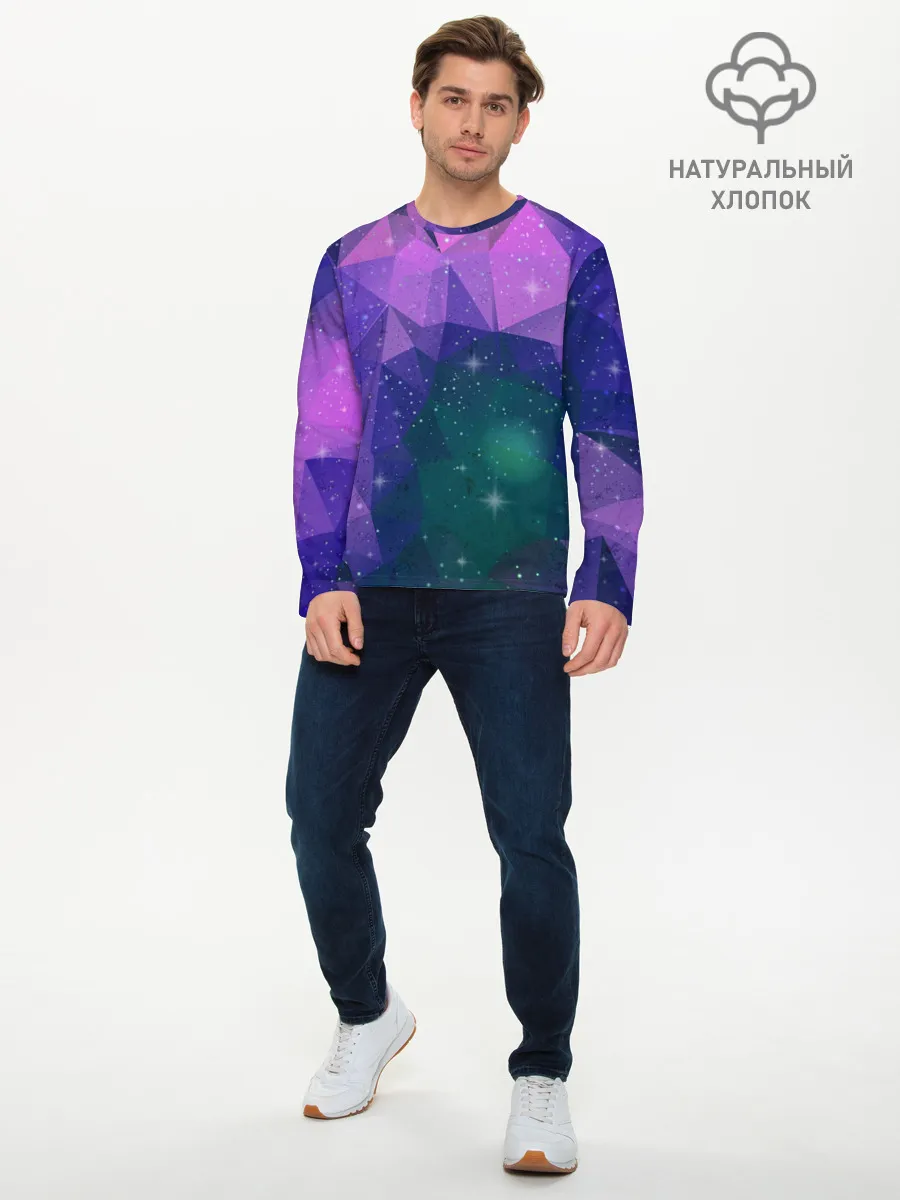 Мужской лонгслив базовый / SPACE