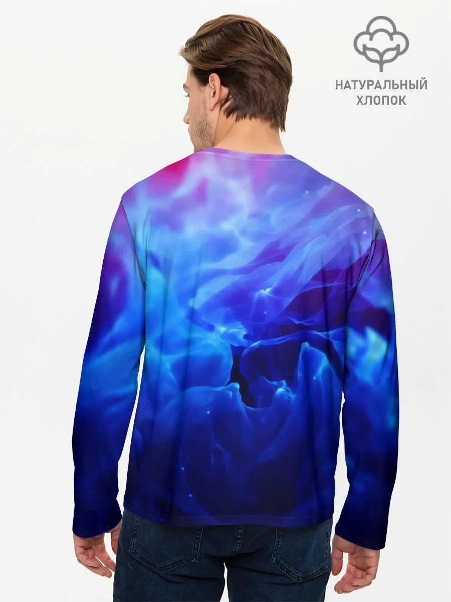 Мужской лонгслив базовый / fire