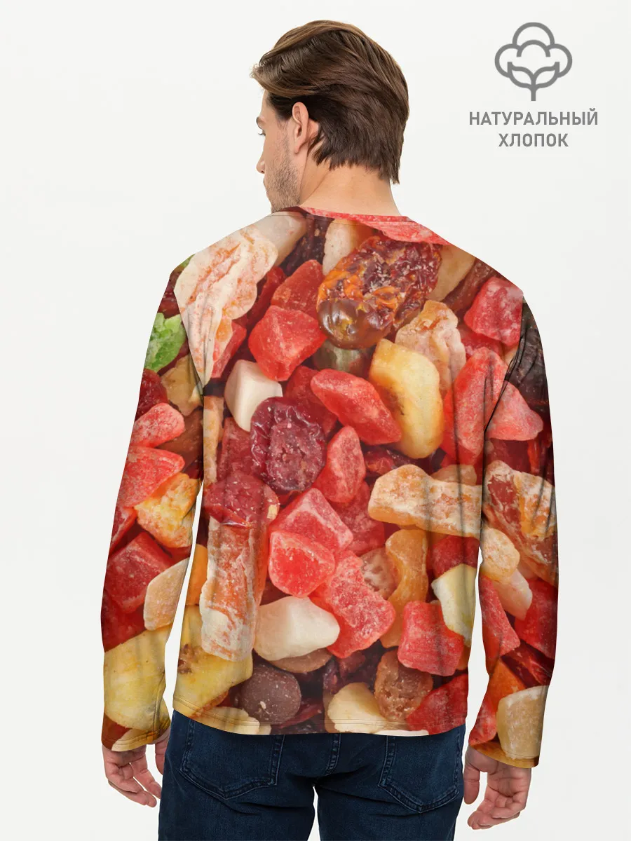 Мужской лонгслив базовый / Цукаты