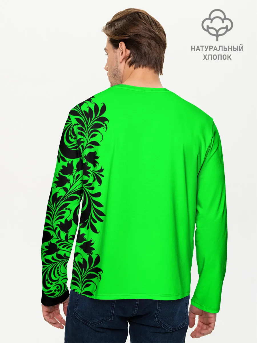 Мужской лонгслив базовый / Россия