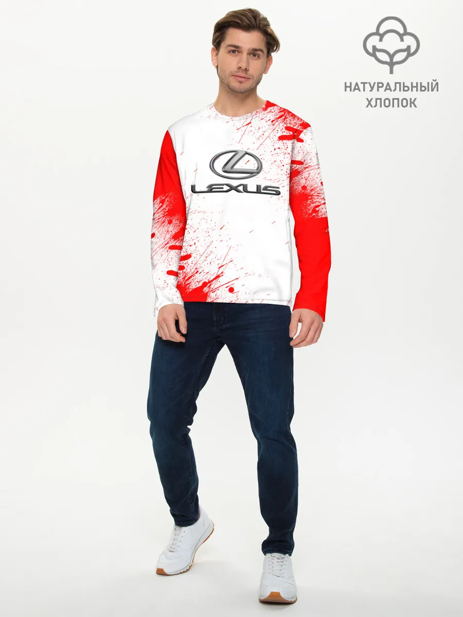 Мужской лонгслив базовый / lexus