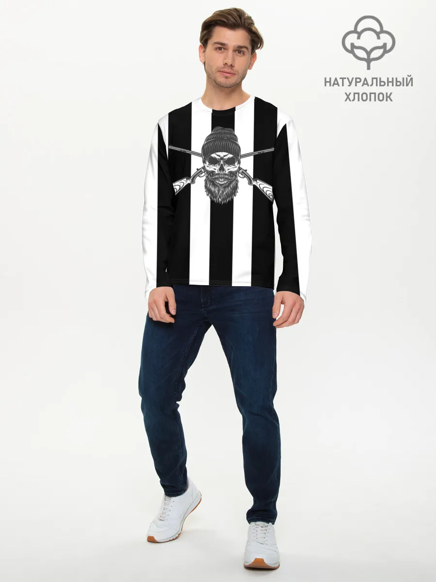 Мужской лонгслив базовый / Охота