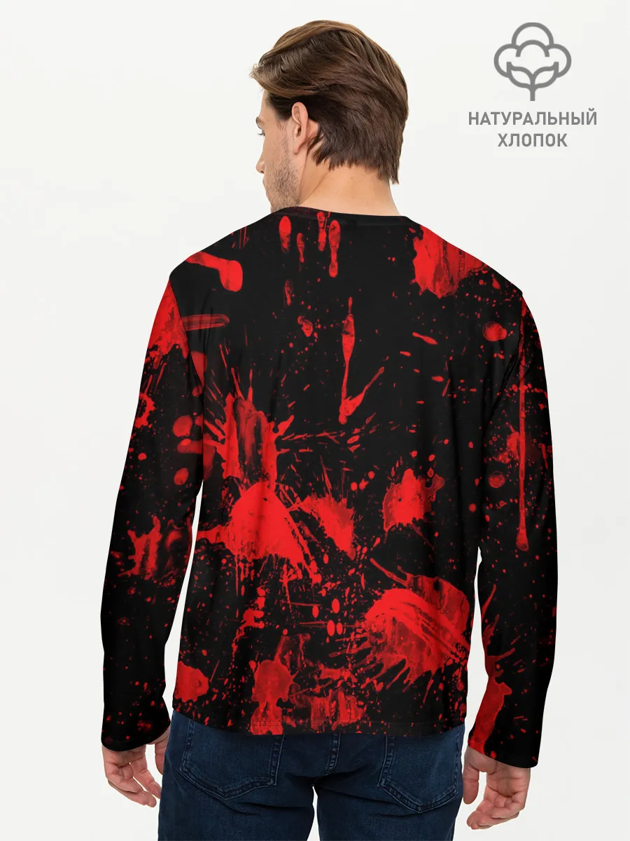 Мужской лонгслив базовый / Анархия