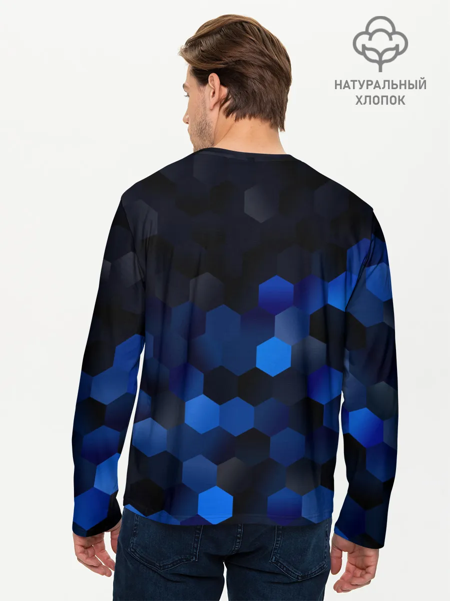 Мужской лонгслив базовый / Minecraft