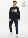 Мужской лонгслив базовый / bmw