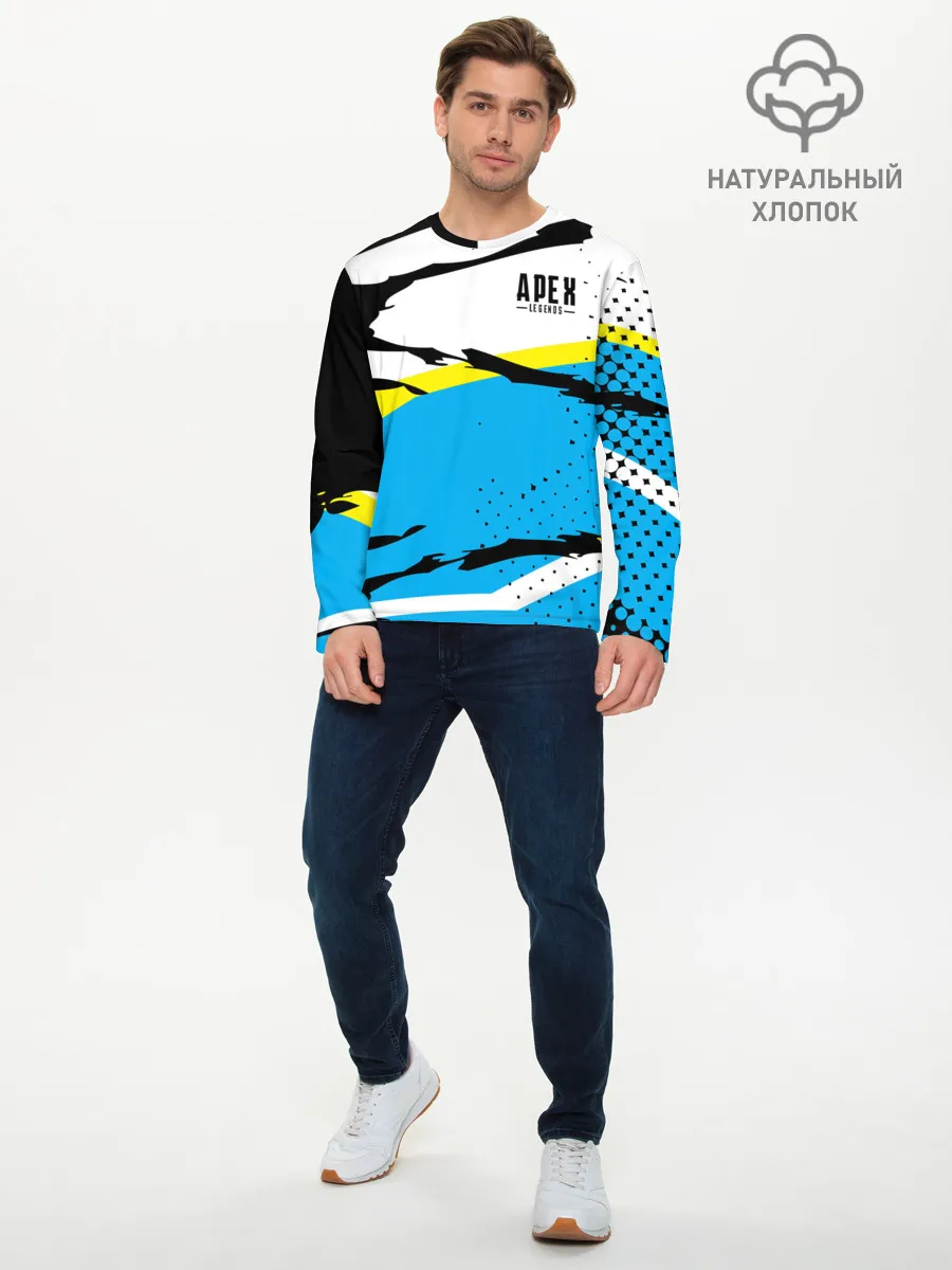 Мужской лонгслив базовый / Apex Legends