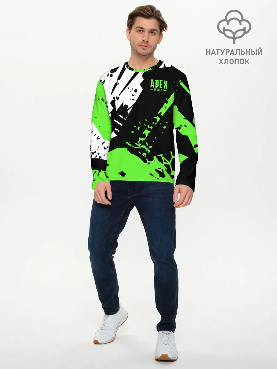 Мужской лонгслив базовый / Apex Legends