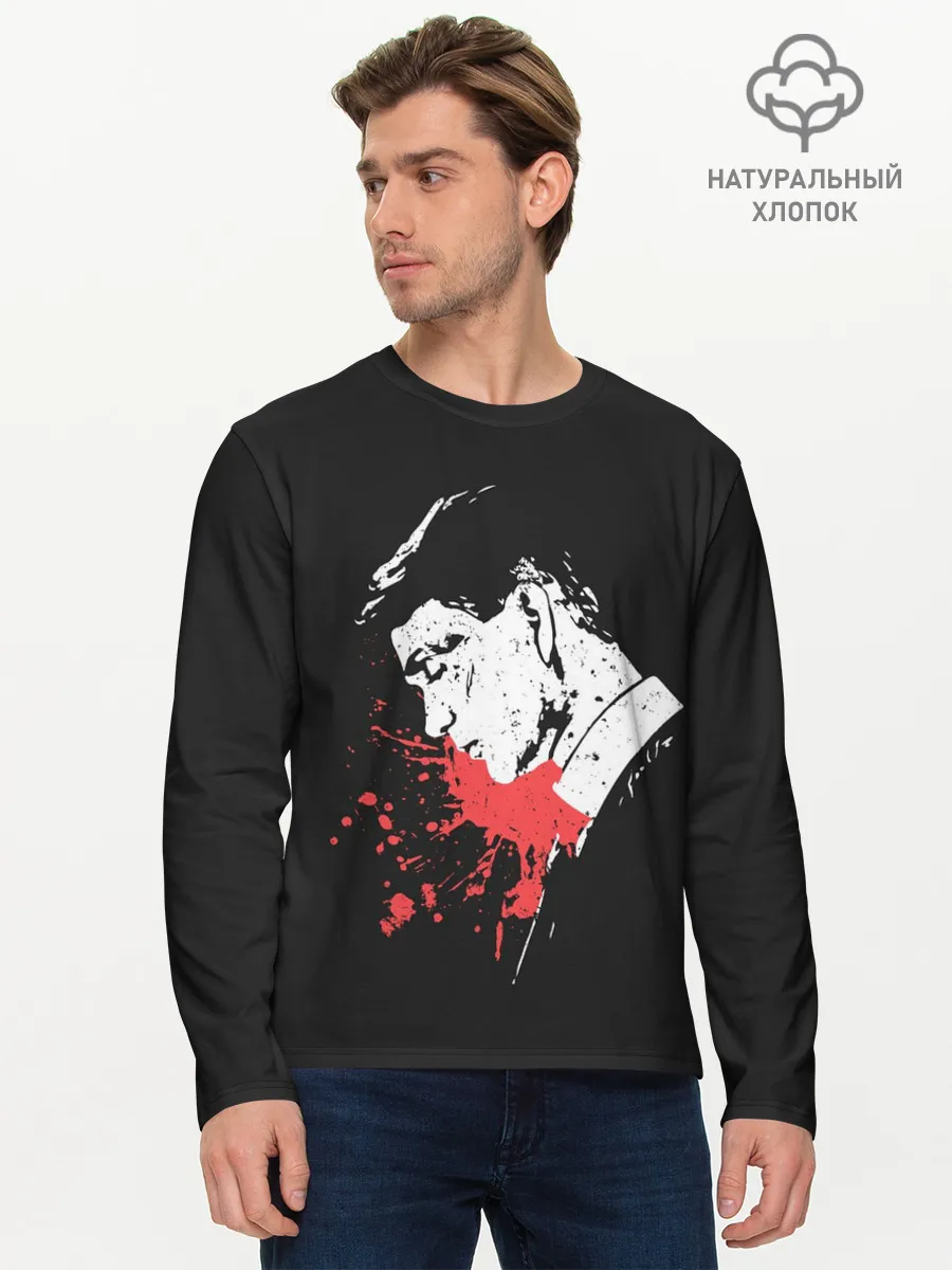 Мужской лонгслив базовый / Острые Козырьки