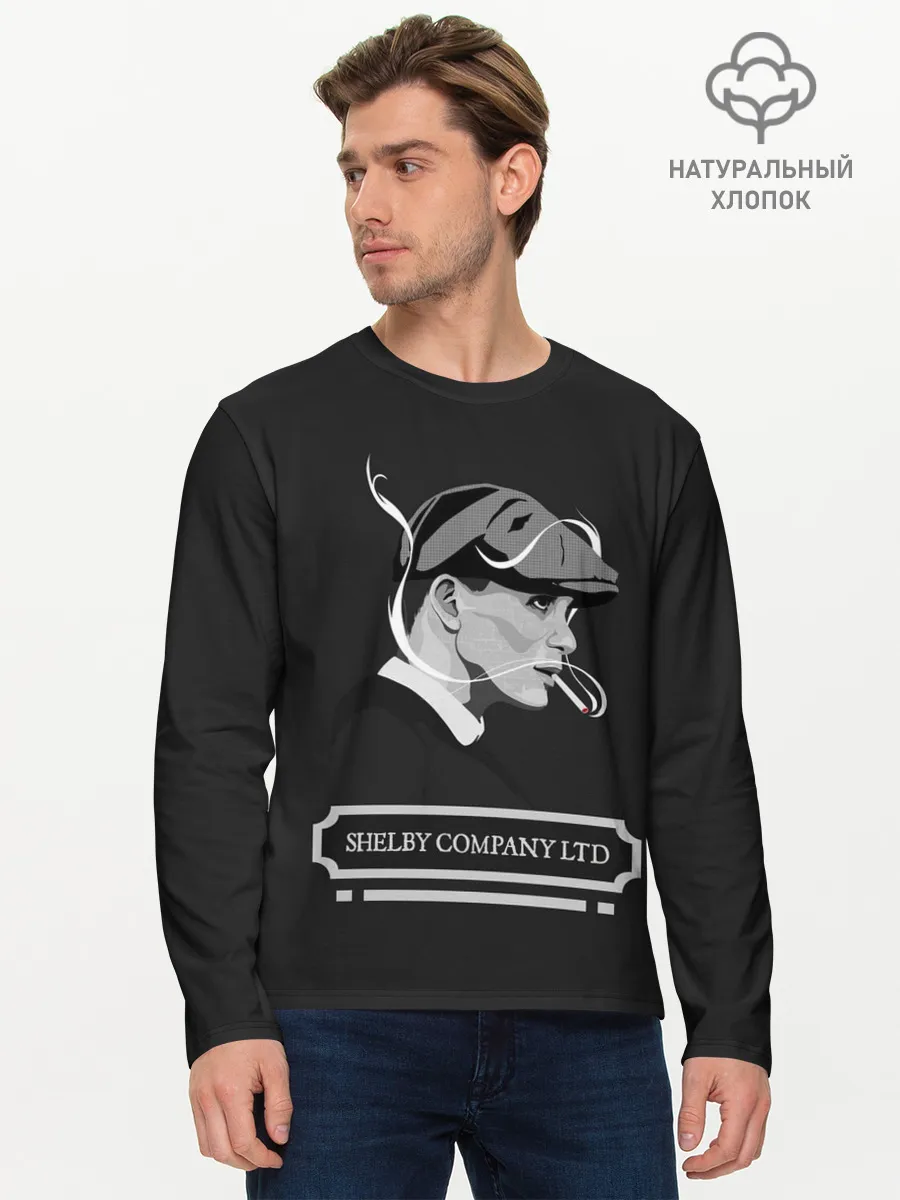 Мужской лонгслив базовый / Острые Козырьки