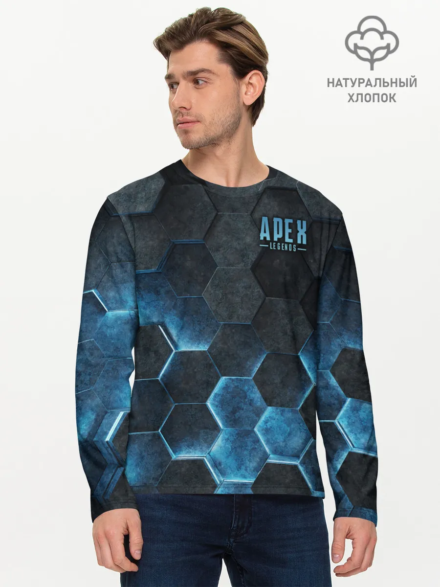 Мужской лонгслив базовый / Apex Legends
