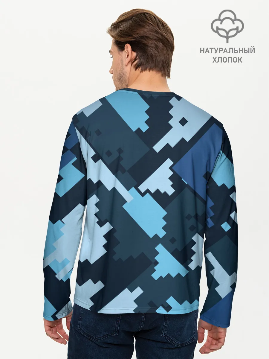 Мужской лонгслив базовый / Minecraft