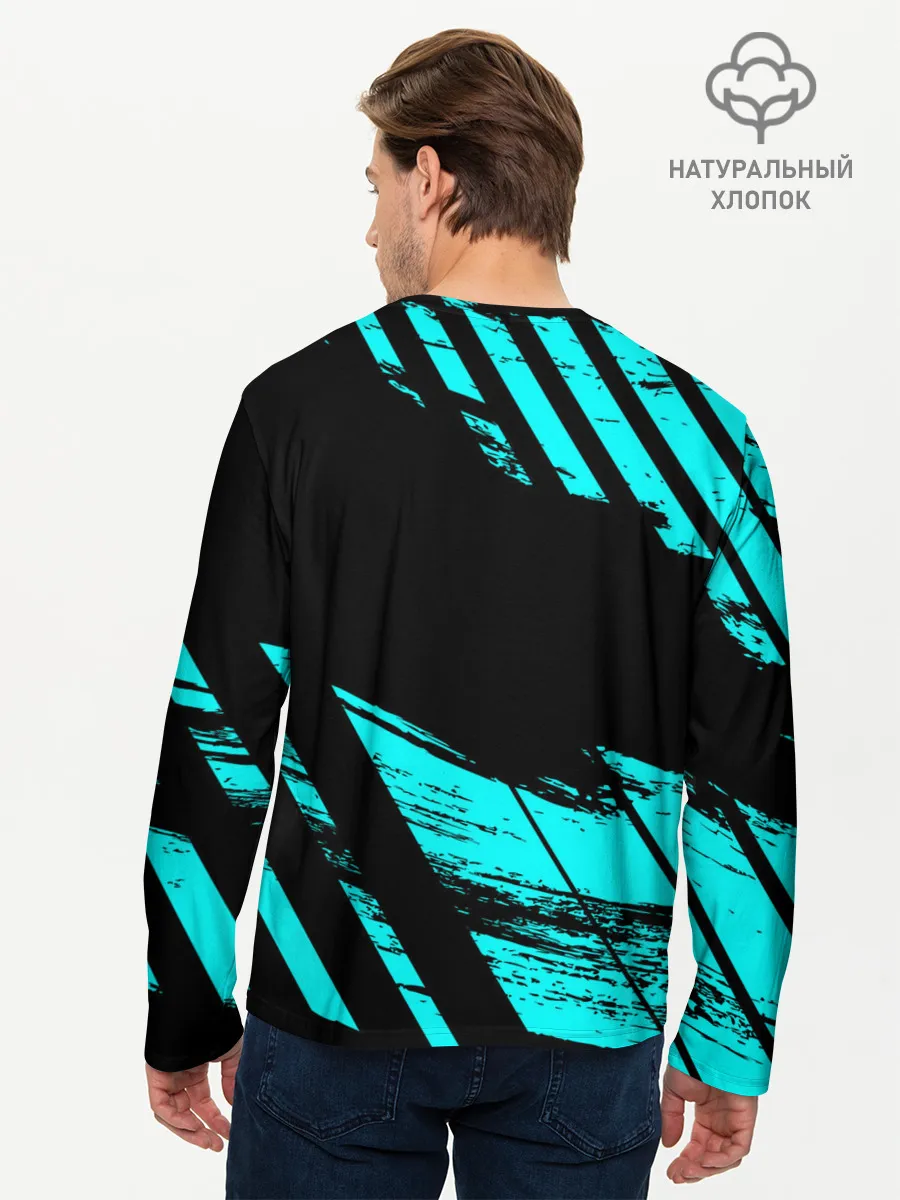 Мужской лонгслив базовый / Minecraft