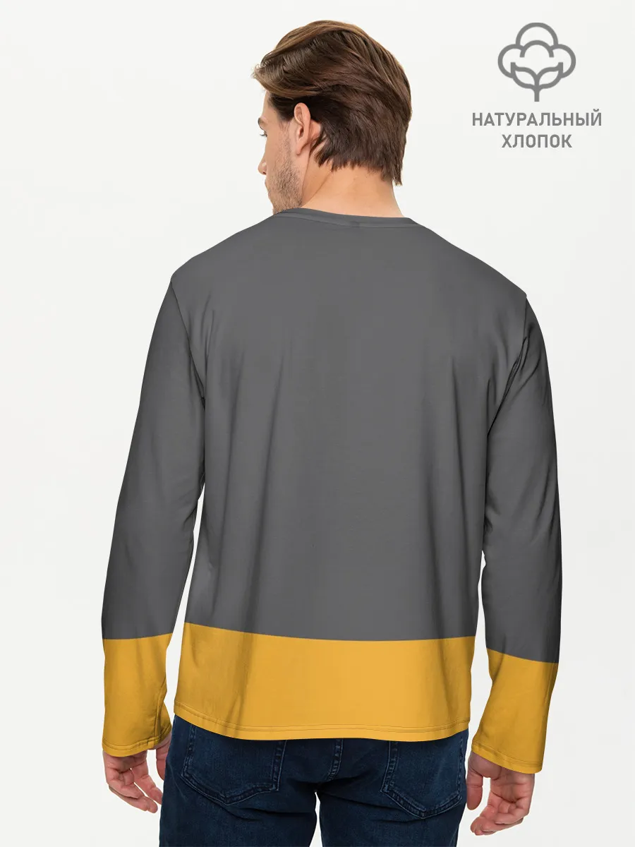 Мужской лонгслив базовый / Back to the Future