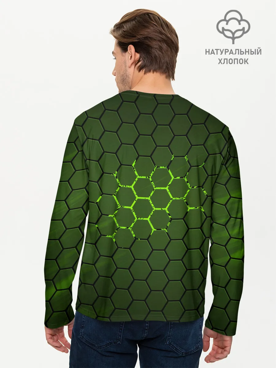 Мужской лонгслив базовый / Russia