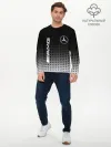 Мужской лонгслив базовый / Mercedes-Benz