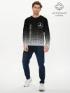 Мужской лонгслив базовый / Mercedes-Benz