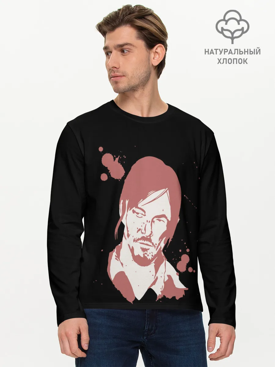 Мужской лонгслив базовый / Ходячие Мертвецы