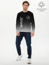 Мужской лонгслив базовый / Mercedes-Benz