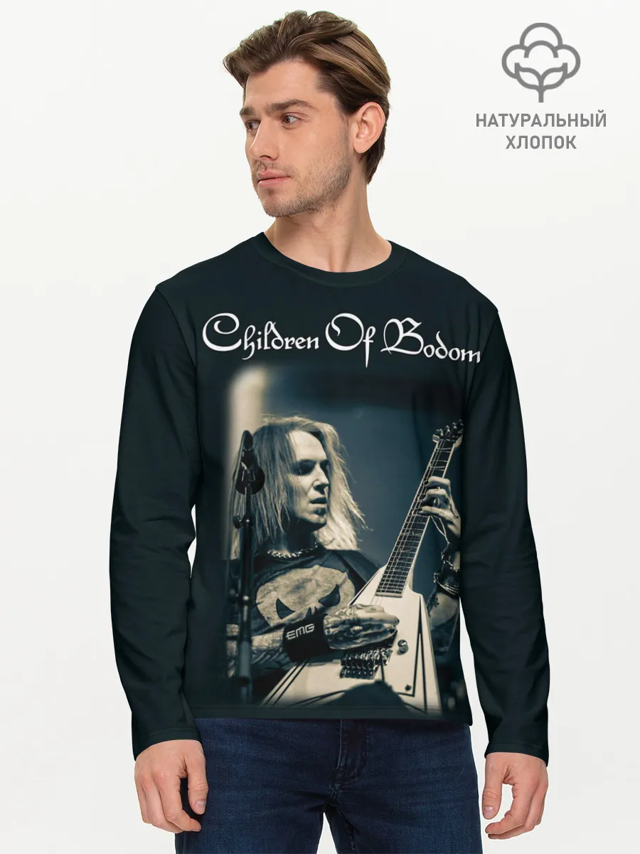 Мужской лонгслив базовый / Children of Bodom 20