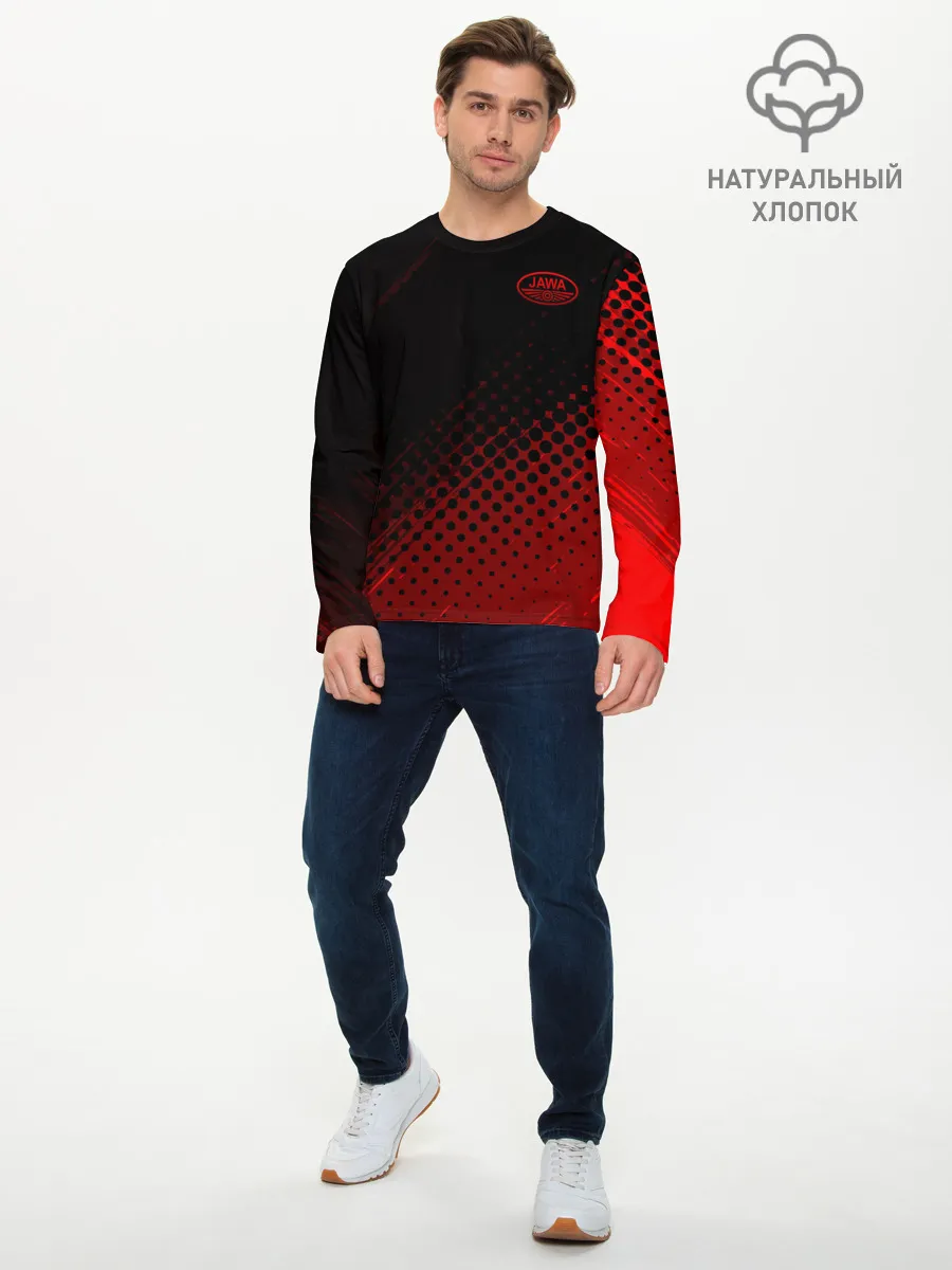 Мужской лонгслив базовый / JAWA