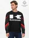 Мужской лонгслив базовый / KAWASAKI | КАВАСАКИ