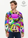 Мужской лонгслив базовый / 6IX9INE