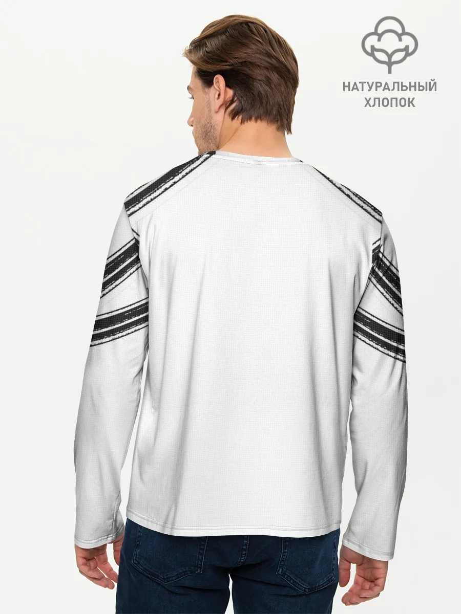 Мужской лонгслив базовый / Juventus home 20-21