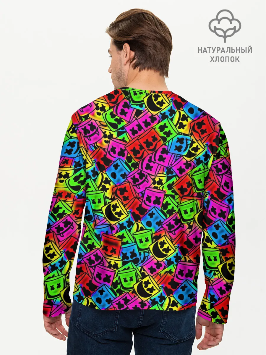 Мужской лонгслив базовый / MARSHMELLO