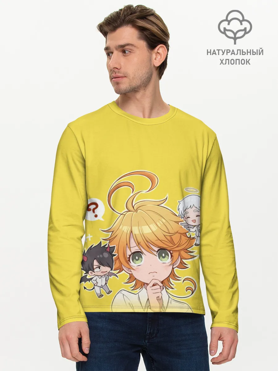 Мужской лонгслив базовый / Обещанный Неверленд