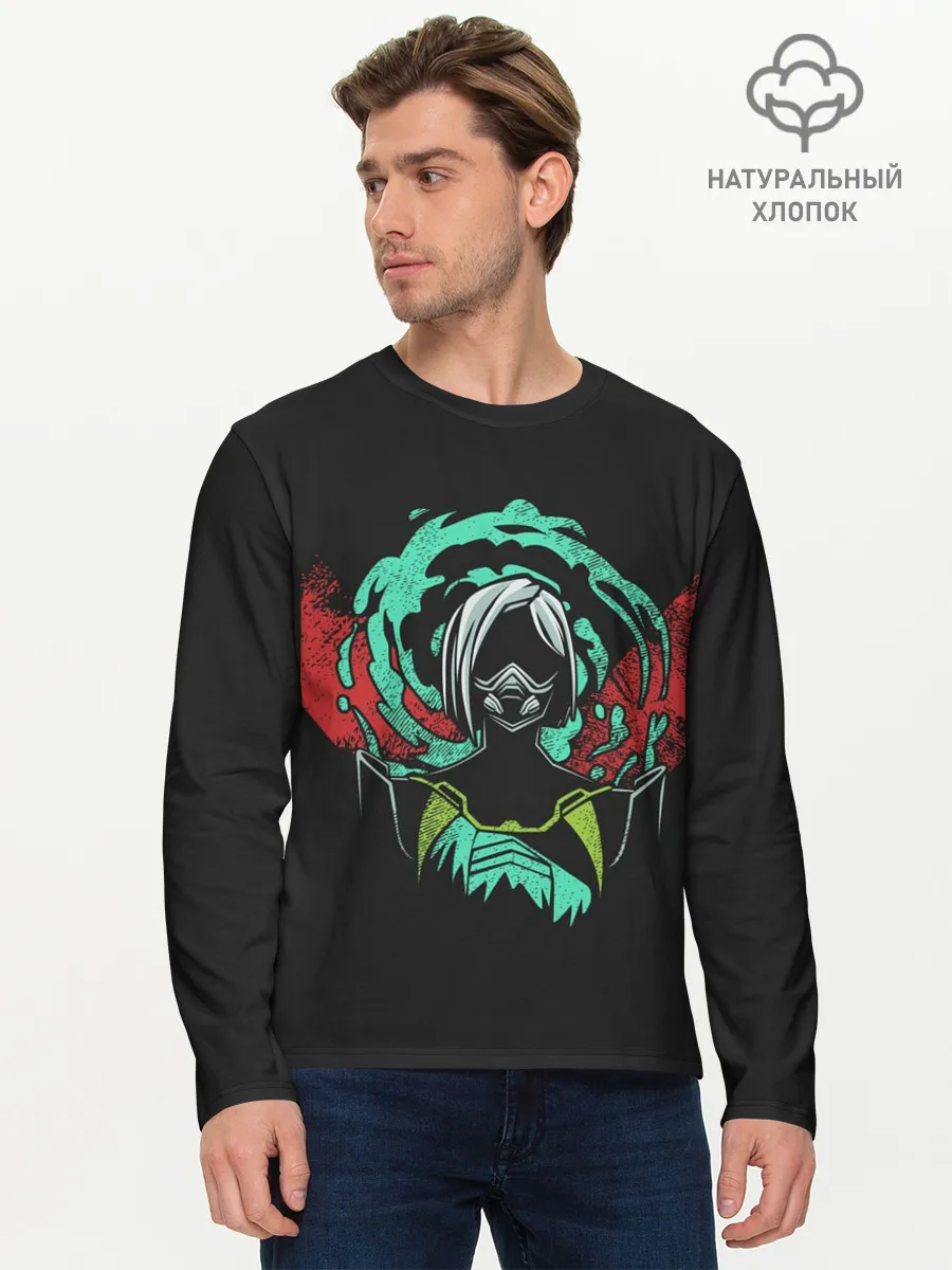 Мужской лонгслив базовый / Viper