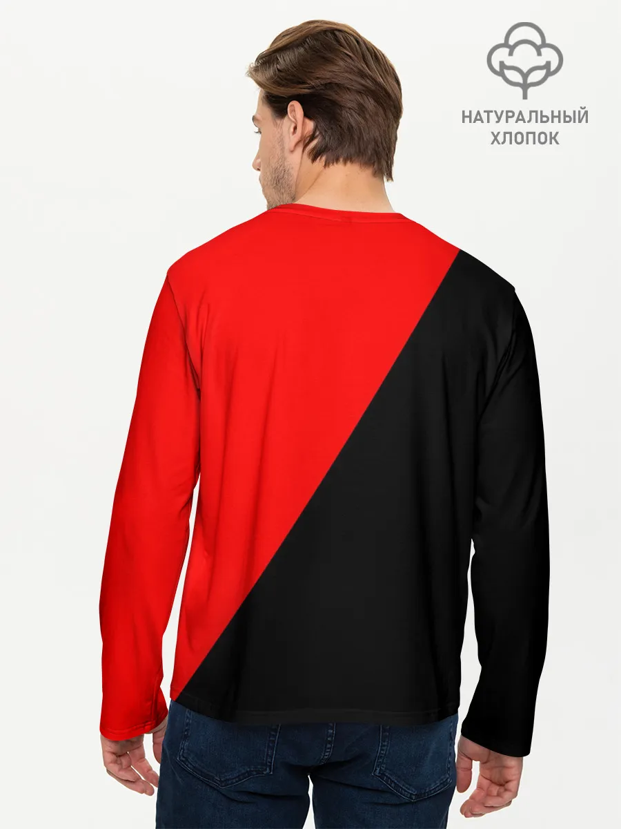 Мужской лонгслив базовый / Valorant Jett