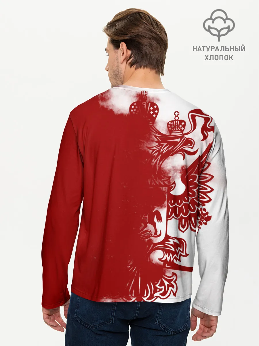Мужской лонгслив базовый / Russia