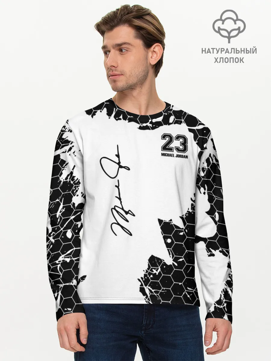 Мужской лонгслив базовый / Michael Jordan 23