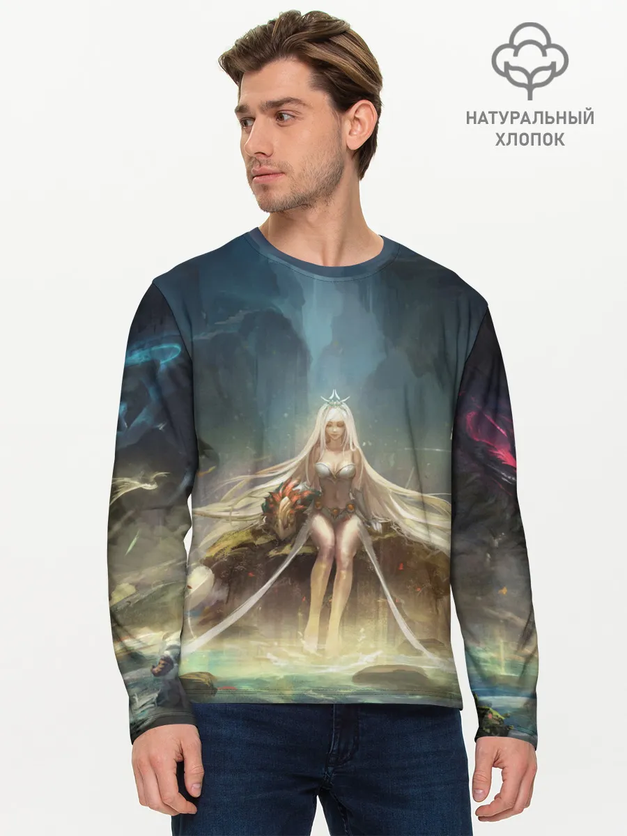 Мужской лонгслив базовый / League of legends