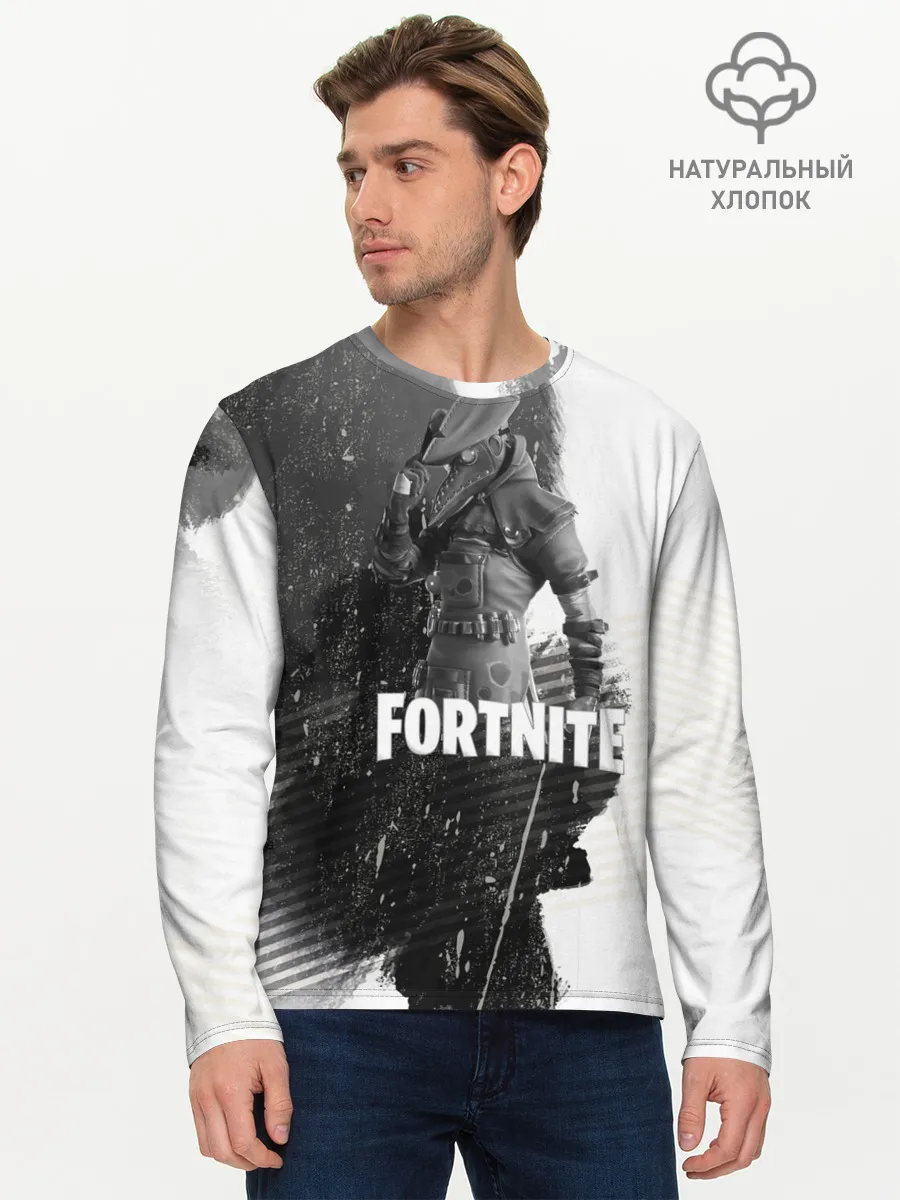 Мужской лонгслив базовый / Fortnite