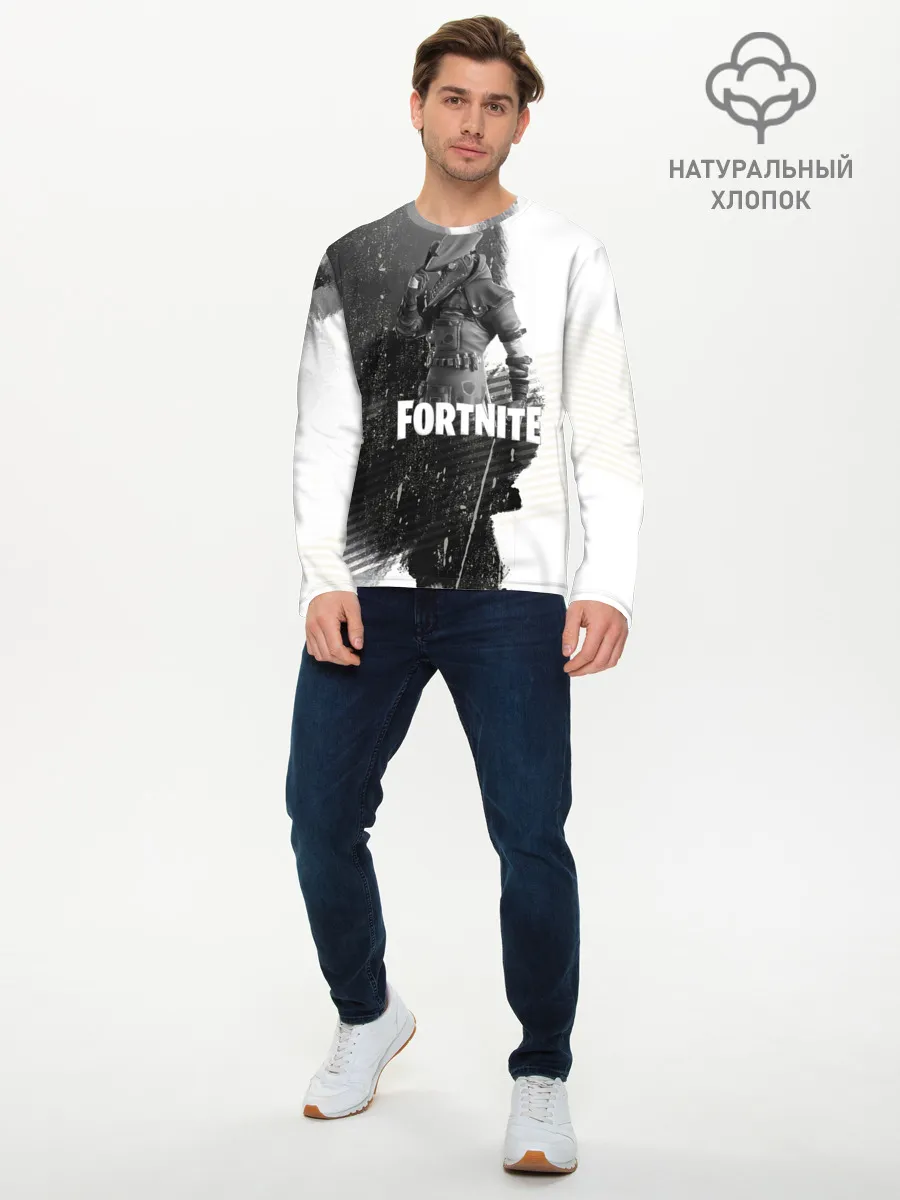 Мужской лонгслив базовый / Fortnite