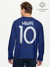 Мужской лонгслив базовый / Mbappe home EURO 2020