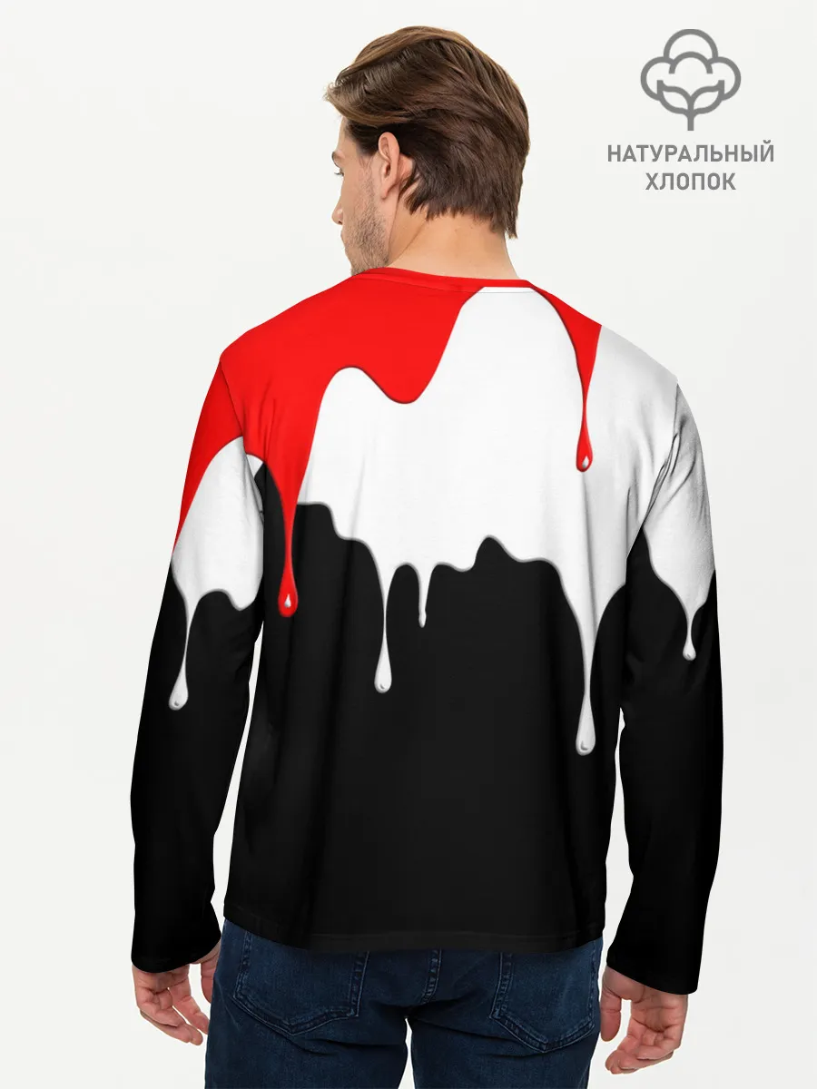 Мужской лонгслив базовый / ПОДТЁКИ.