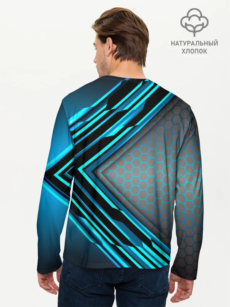 Мужской лонгслив базовый / Russia