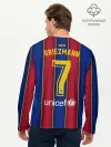 Мужской лонгслив базовый / Griezmann home 20-21
