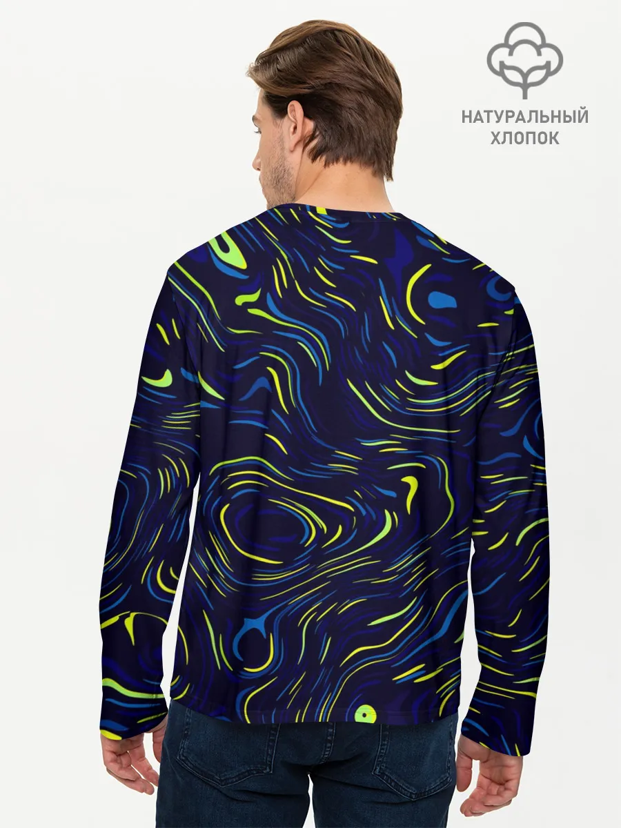 Мужской лонгслив базовый / Через тернии к звёздам