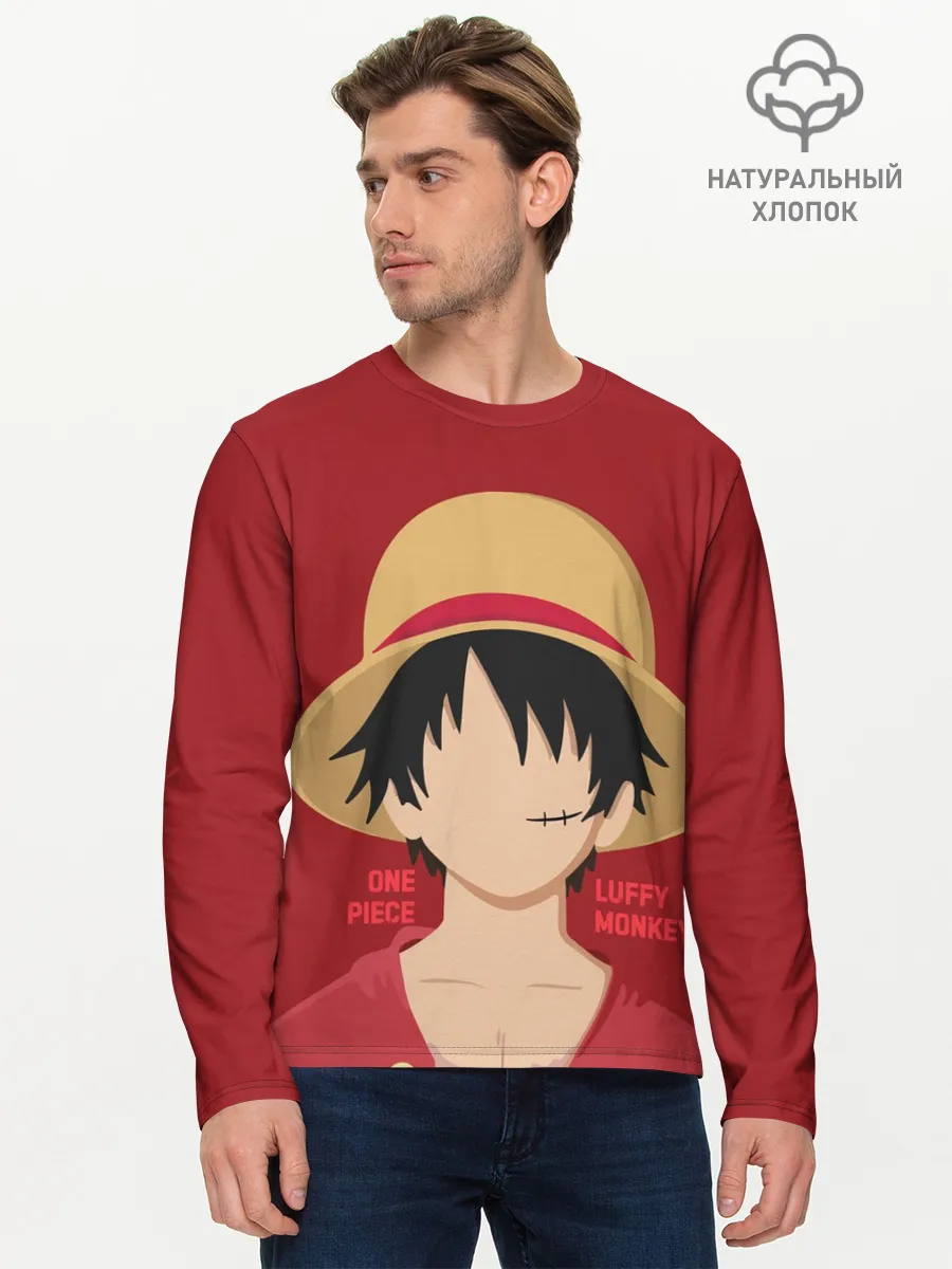 Мужской лонгслив базовый / Luffy