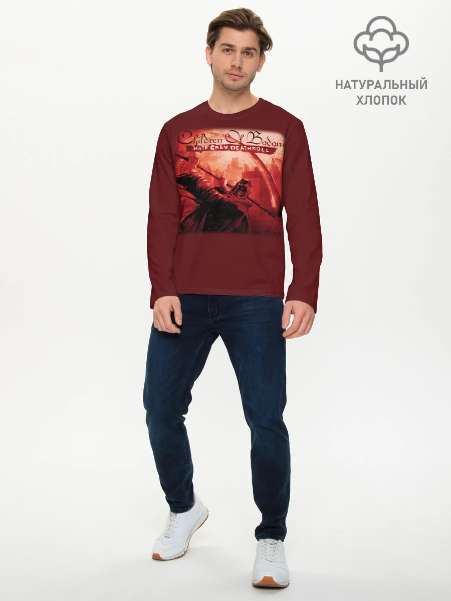 Мужской лонгслив базовый / Children of Bodom 28