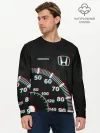 Мужской лонгслив базовый / HONDA
