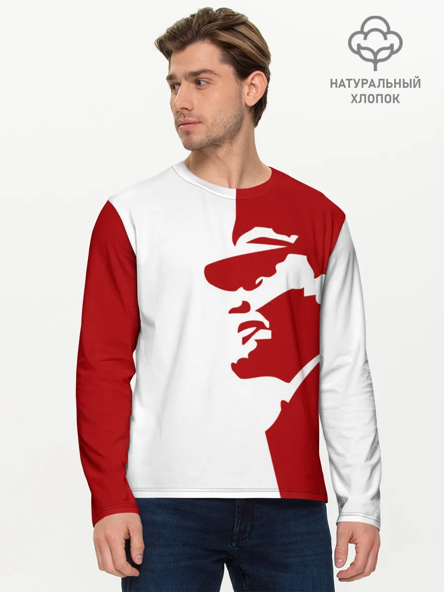 Мужской лонгслив базовый / Владимир Ленин | СССР