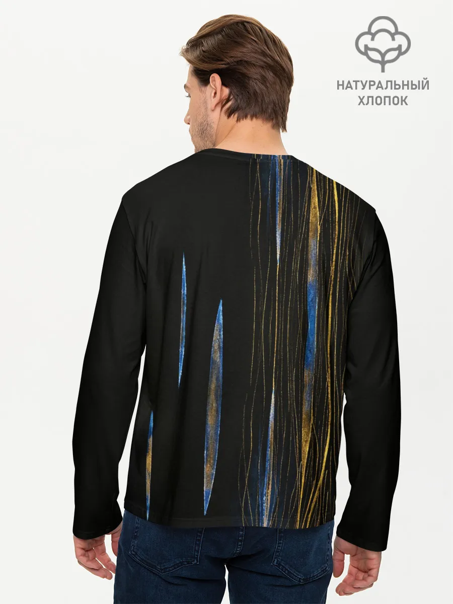 Мужской лонгслив базовый / Cells at Work. Inner Cosmos