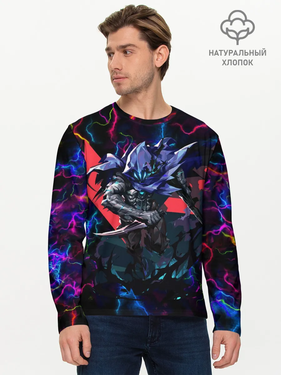 Мужской лонгслив базовый / Omen | Valorant