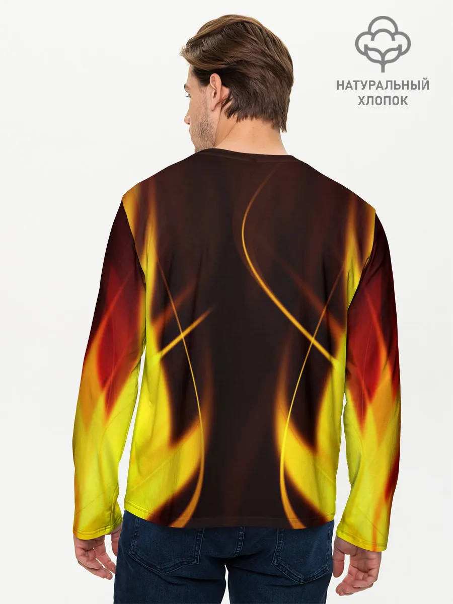 Мужской лонгслив базовый / Russian style | Русский стиль