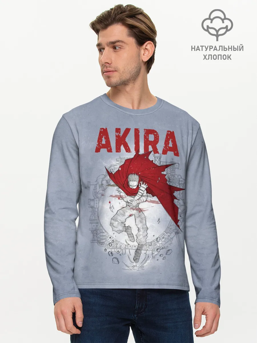 Мужской лонгслив базовый / Shima Tetsuo