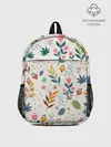 Рюкзак детский / Цветочный орнамент
